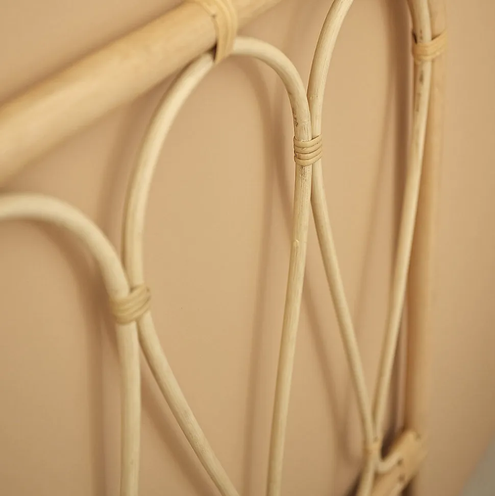 Tête de lit enfant en rotin 90 cm