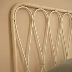 Tête de lit enfant en rotin 90 cm