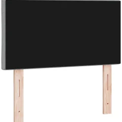 Tête de lit Gris clair 80 cm tissu vidaXL