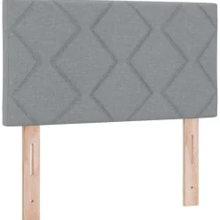 Tête de lit Gris clair 80 cm tissu vidaXL
