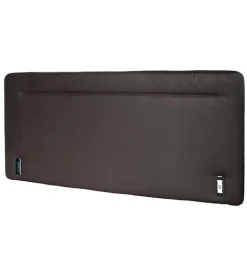 Tête de lit largeur 200 x 90 cm simili cuir Terracotta