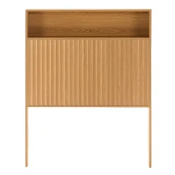 Tête de lit Lluvia 95 cm avec ragnament couleur Chêne