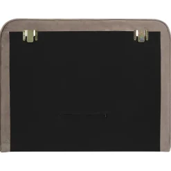 Tête de lit LUNAR 90 avec fixation murale, en tissu - Grège