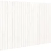 Tête de lit murale Blanc 159,5x3x110 cm Bois massif de pin vidaXL
