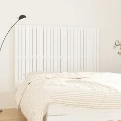 Tête de lit murale Blanc 159,5x3x110 cm Bois massif de pin vidaXL