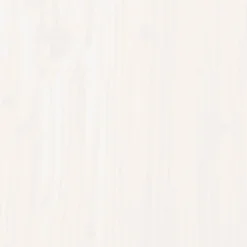 Tête de lit murale Blanc 108x3x60 cm Bois massif de pin vidaXL