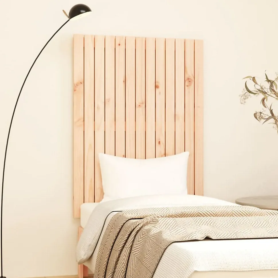 Tête de lit murale 82,5x3x110 cm Bois massif de pin vidaXL