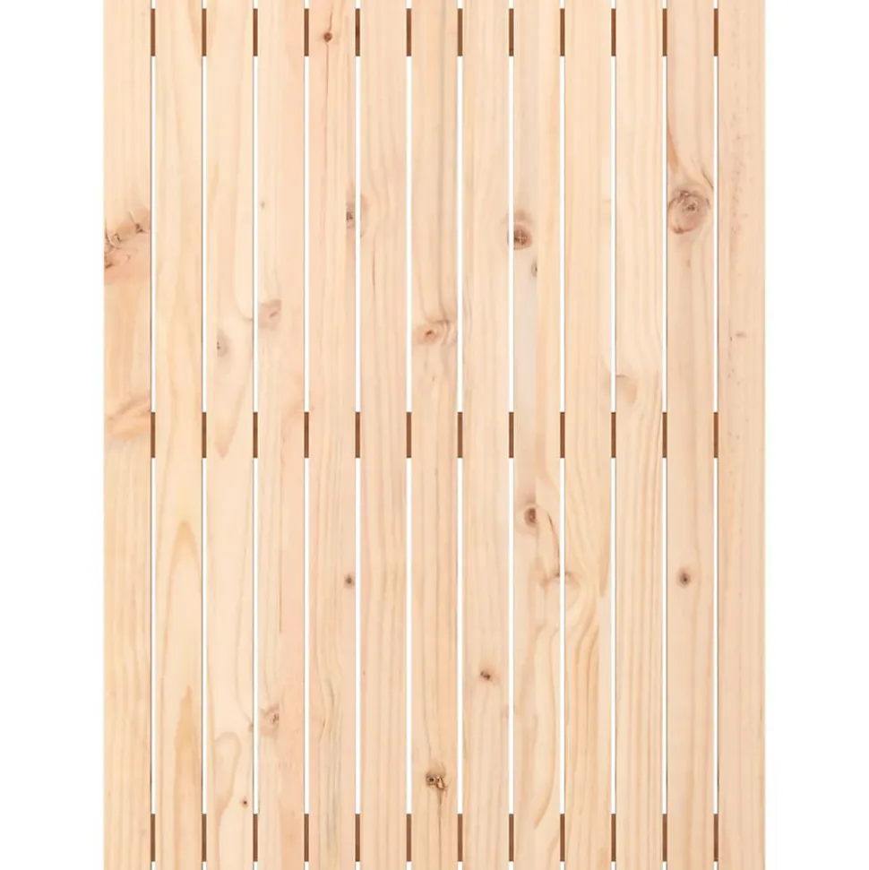 Tête de lit murale 82,5x3x110 cm Bois massif de pin vidaXL