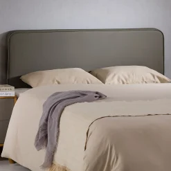Tête de lit NAOFE 120 avec fixation murale - Gris