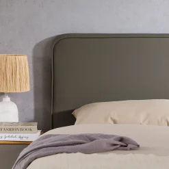 Tête de lit NAOFE 120 avec fixation murale - Gris