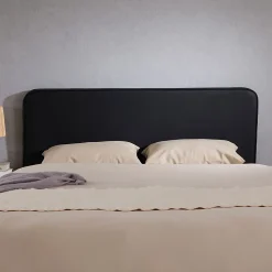 Tête de lit NAOFE 120 avec fixation murale - Noir