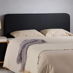 Tête de lit NAOFE 120 avec fixation murale - Noir