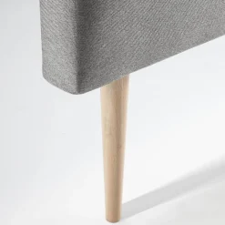 Tête de lit Oslo 160x100 cm, capitonnée Tissu Grey