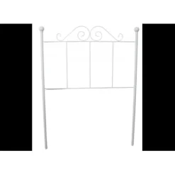 Tête de lit Palace Forge pour lit 150 Blanc 158x125x4. Matris