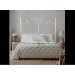 Tête de lit Palace Forge pour lit 90 Beige 98x125x4. Matris