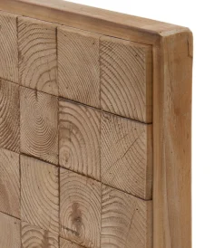 Tête de lit plaquée en sapin 110x60 cm