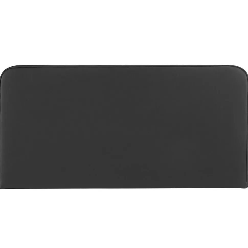 Tête de lit RIVEN 140 avec fixation murale - Noir