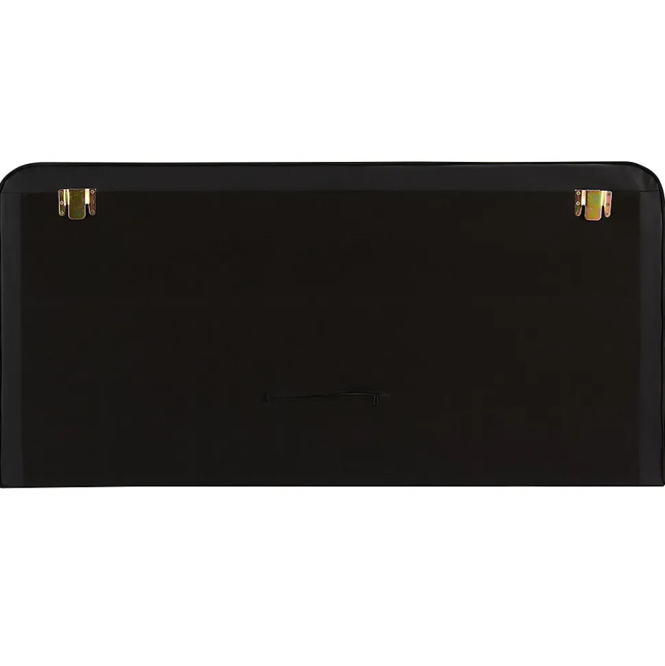 Tête de lit RIVEN 140 avec fixation murale - Noir