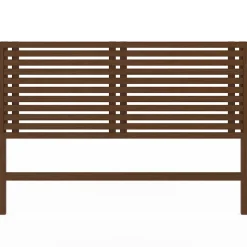 Tête de lit sur pied en lattes AVA 160 cm façon bois vieilli