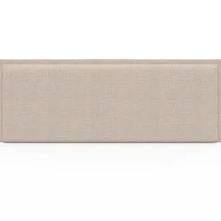 Tête de lit suspendue ALHYA 160 cm en tissu beige lin