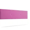 Tête de Lit Tapisée ALMA Aqualine 160x50x5 cm - Fuchsia - Moonia