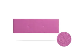 Tête de Lit Tapisée ALMA Aqualine 100x50x5 cm - Fuchsia - Moonia