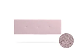 Tête de Lit Tapisée ALTEA Aqualine 145x50x5 cm - Rose Clair - Moonia
