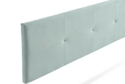 Tête de Lit Tapisée ALTEA Aqualine 160x50x5 cm - Vert Aqua - Moonia