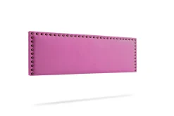 Tête de Lit Tapisée MODENA Aqualine 100x55x8 cm - Fuchsia - Moonia