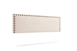 Tête de Lit Tapisée MODENA Aqualine 145x55x8 cm - Beige - Moonia