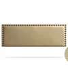 Tête de Lit Tapisée MODENA Simili cuir 115x55x8 cm - Or - Moonia