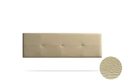 Tête de Lit Tapisée NAPOLI Simili cuir 145x50x5 cm - Or - Moonia