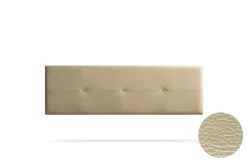 Tête de Lit Tapisée NAPOLI Simili cuir 100x50x5 cm - Or - Moonia