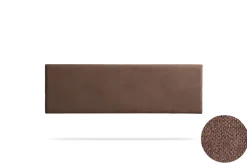 Tête de Lit Tapisée NOVA Aqualine 170x50x5 cm - Chocolat - Moonia