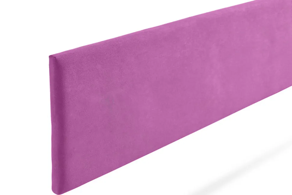 Tête de Lit Tapisée NOVA Aqualine 160x50x5 cm - Fuchsia - Moonia