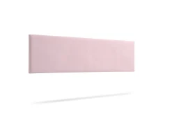 Tête de Lit Tapisée NOVA Aqualine 130x50x5 cm - Rose Clair - Moonia