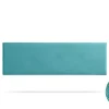 Tête de Lit Tapisée NOVA Aqualine 100x50x5 cm - Turquoise - Moonia