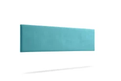 Tête de Lit Tapisée NOVA Aqualine 100x50x5 cm - Turquoise - Moonia