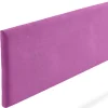 Tête de Lit Tapisée NOVA Aqualine 100x50x5 cm - Fuchsia - Moonia