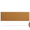 Tête de Lit Tapisée NOVA Simili cuir 130x50x5 cm - Marron Clair - Moonia