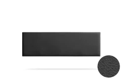 Tête de Lit Tapisée NOVA Simili cuir 160x50x5 cm - Noir - Moonia