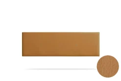 Tête de Lit Tapisée NOVA Simili cuir 170x50x5 cm - Marron Clair - Moonia