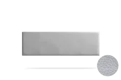 Tête de Lit Tapisée NOVA Simili cuir 170x50x5 cm - Argent - Moonia