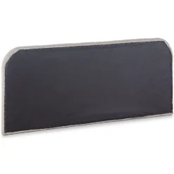 Tête de lit tapissée Saona 150x60 cm Couleur Beige, 8 cm d'épaisseur