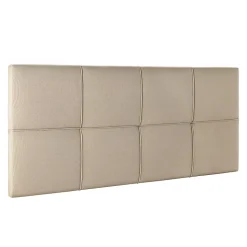 Tête de lit tapissée Sicilia 160x60 cm Beige