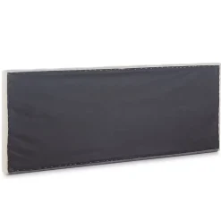 Tête de lit tapissée Tagomago 160x60 cm de Lin Naturel, 8 cm d'épaisseur