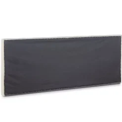 Tête de lit tapissée Tagomago 150x60 cm de Lin Naturel, 8 cm d'épaisseur