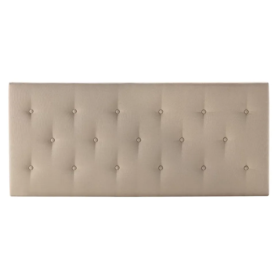 Tête de lit tapissée Turin 160x60 cm Beige