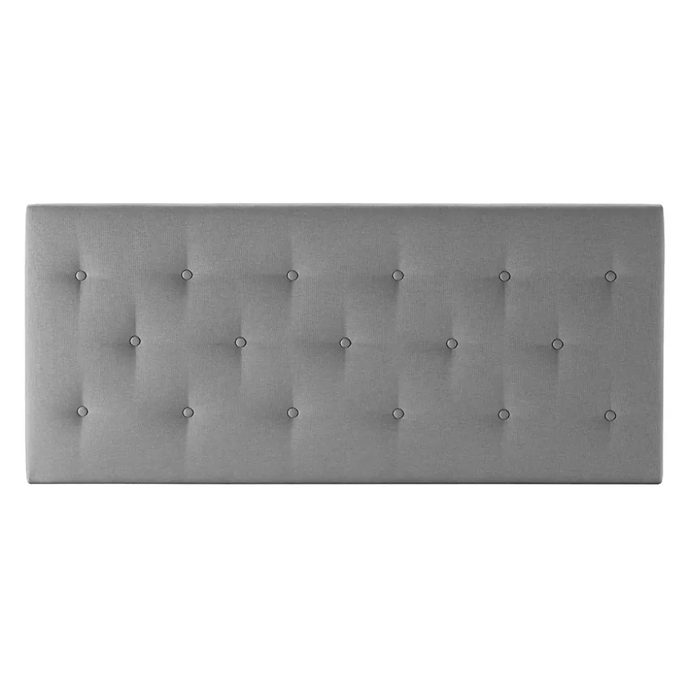 Tête de lit tapissée Turin 160x60 cm Gris