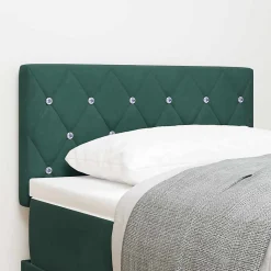 Tête de lit Vert foncé 80 cm Velours vidaXL